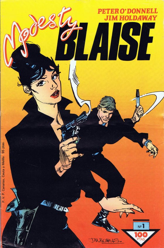 Modesty Blaise. Forum 1988. Colección completa (7 ejemplares)