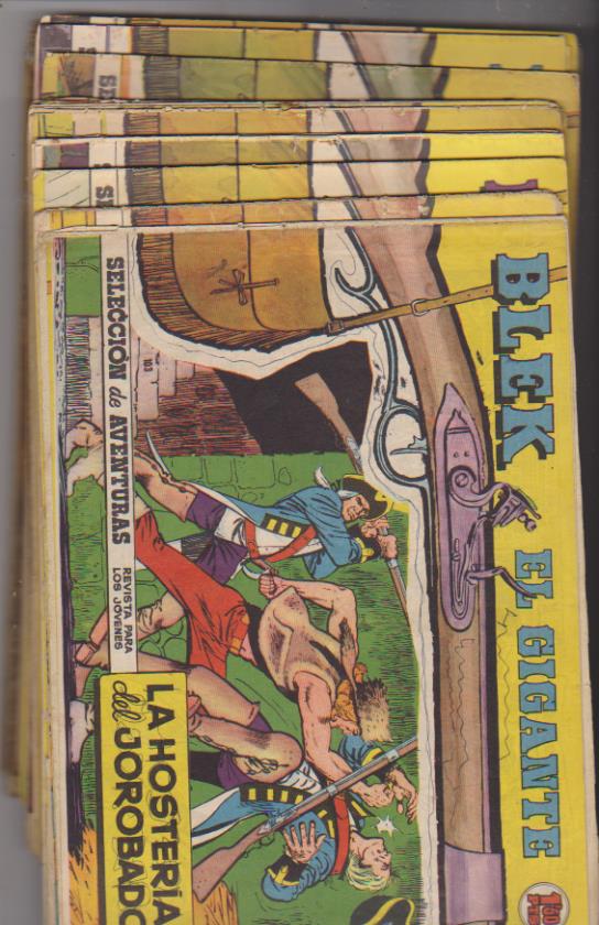 Blek El Gigante. Toray 1956. Colección a falta de 6 números