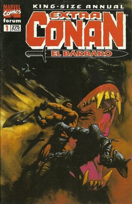 Conan El Bárbaro (Extra - King Size Annual). Forum 1996. Colección completa (11 ejemplares)