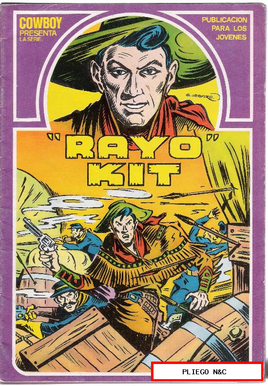 Rayo Kit. Ursus. 7 ejemplares del 1 al 7