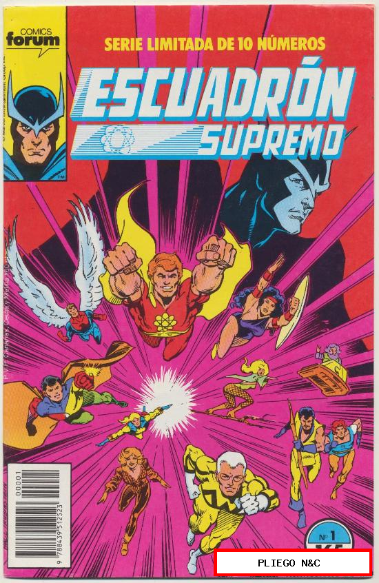 Escuadrón Supremo. Forum 1990. Colección completa (10 ejemplares)