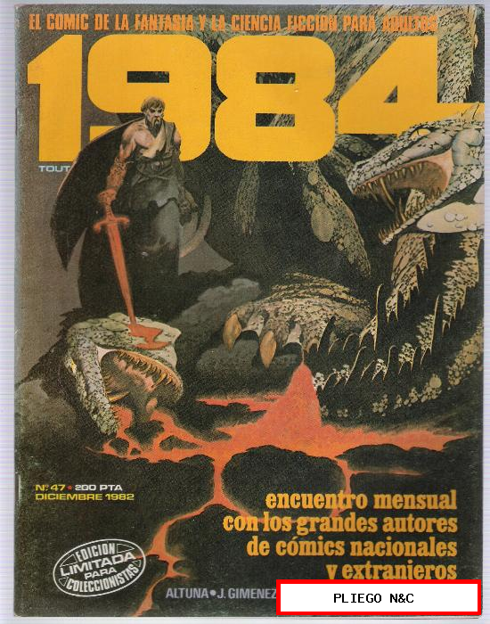 1984.Toutain 1ª Edición.1978.Lote de 13 ejemplares entre el 47 y 63