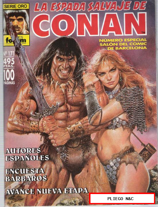 La Espada Salvaje de Conan. Forum 1982. Lote avanzado, colección a falta de 24 números