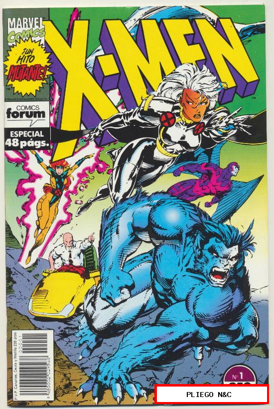 X-Men. Lote de 9 ejemplares del 1 al 9. Forum