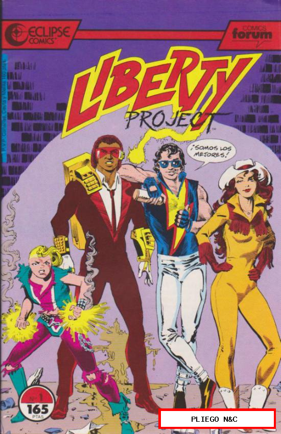 Liberty Project. Eclipse 1990 (Forum) Colección completa (7 ejemplares)