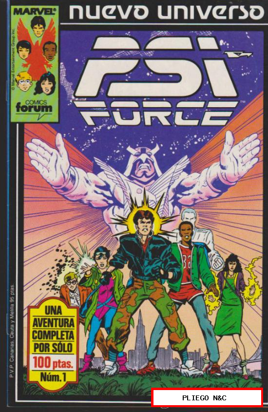 PSI Force. Forum 1988. Colección completa (12 ejemplares)