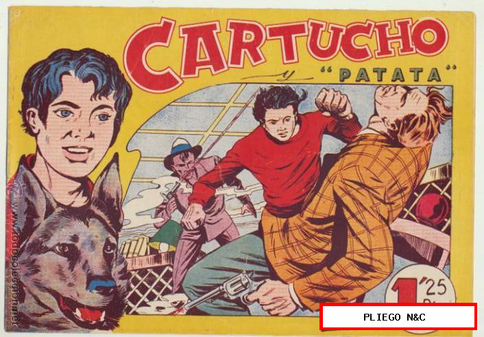 Cartucho y Patata Colección completa 25 ejemplares. Maga 1956. Conservación