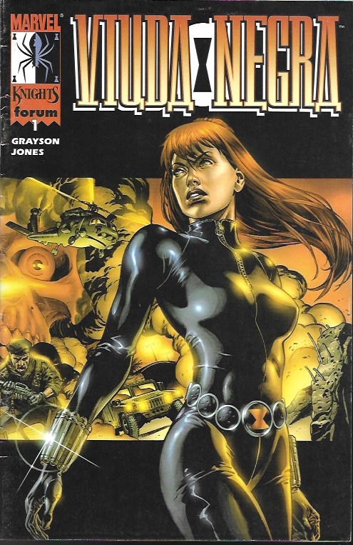 Viuda Negra v2 (Marvel Knights). Forum 1999. Colección completa (3 ejemplares)