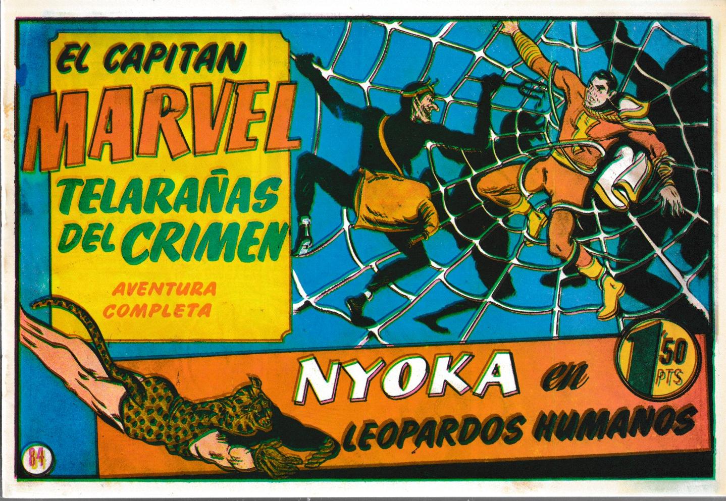 El Capitán Marvel. Hispano Americana 1947 (Reedición). Nº 84