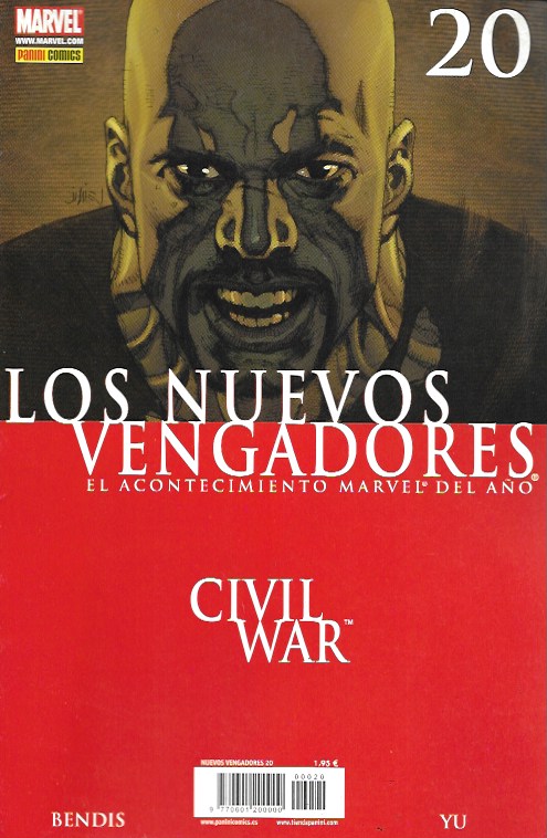 Los Nuevos Vengadores. Panini 2006. Nº 20 Civil War