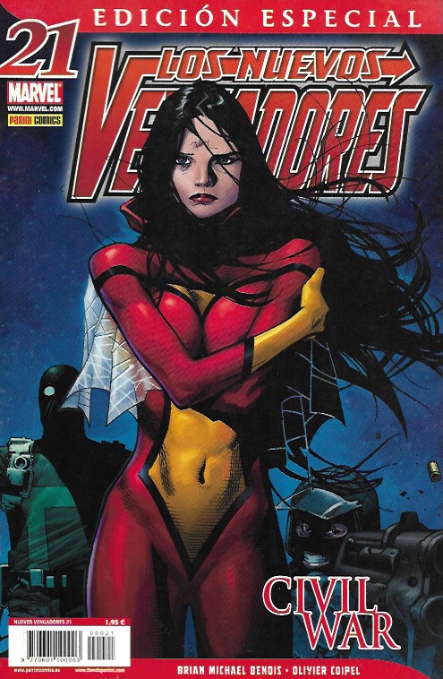 Los Nuevos Vengadores. Panini 2006. Nº 21 Civil War (Edición Especial)