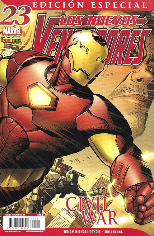 Los Nuevos Vengadores. Panini 2006. Nº 23 Civil War (Edición Especial)