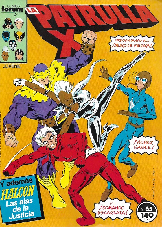 La Patrulla-X. Forum 1985. Nº 65