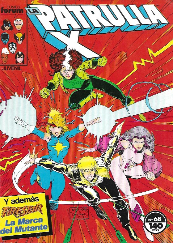 La Patrulla-X. Forum 1985. Nº 68