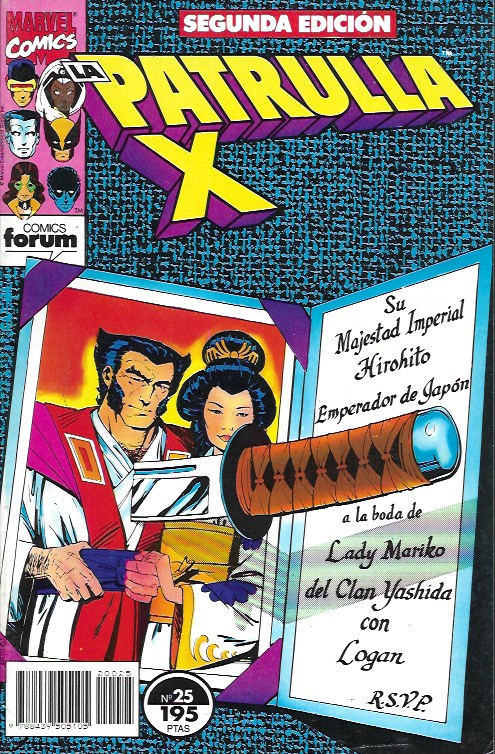 La Patrulla-X. Forum 1992 (2ª Edición). Nº 25