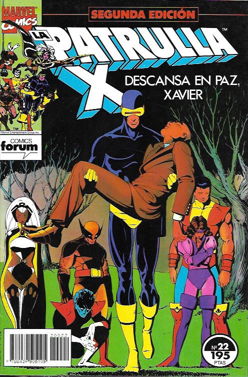 La Patrulla-X. Forum 1992 (2ª Edición). Nº 22