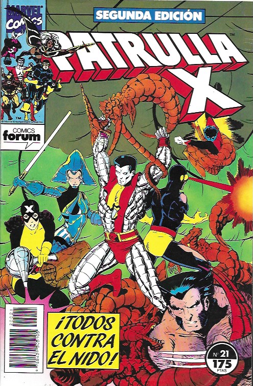 La Patrulla-X. Forum 1992 (2ª Edición). Nº 21