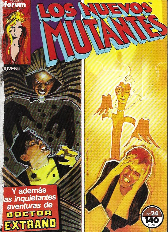 Los Nuevos Mutantes. Forum 1986. Nº 24