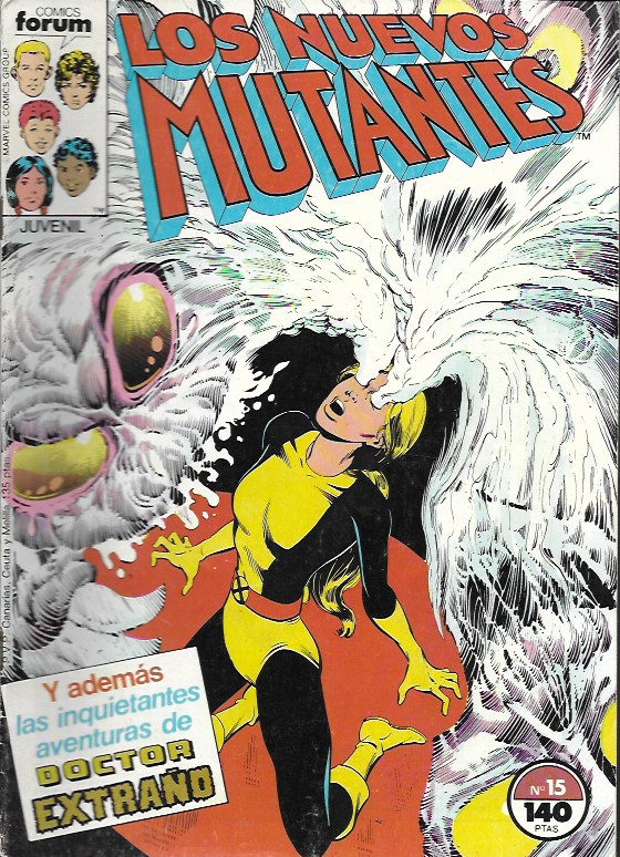 Los Nuevos Mutantes. Forum 1986. Nº 15