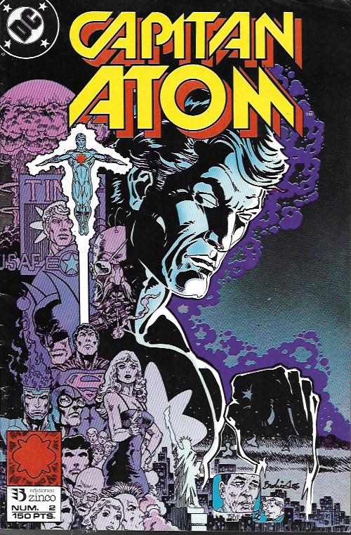 Capitán Atom. Zinco 1989. Nº 2