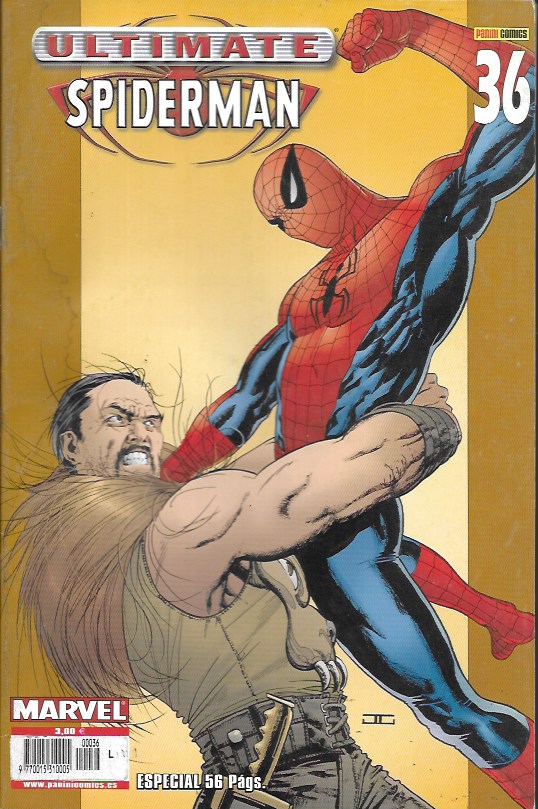 Ultimate Spiderman. Panini 2002. Nº 36