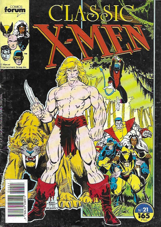 Classic X-Men. Forum 1988. Nº 21