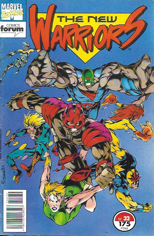 The New Warriors. Forum 1991. Nº 32