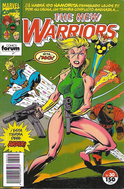 The New Warriors. Forum 1991. Nº 30