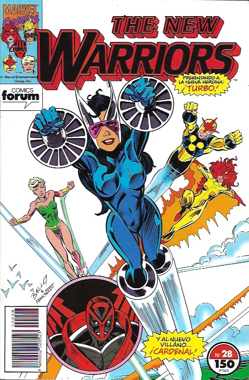 The New Warriors. Forum 1991. Nº 28
