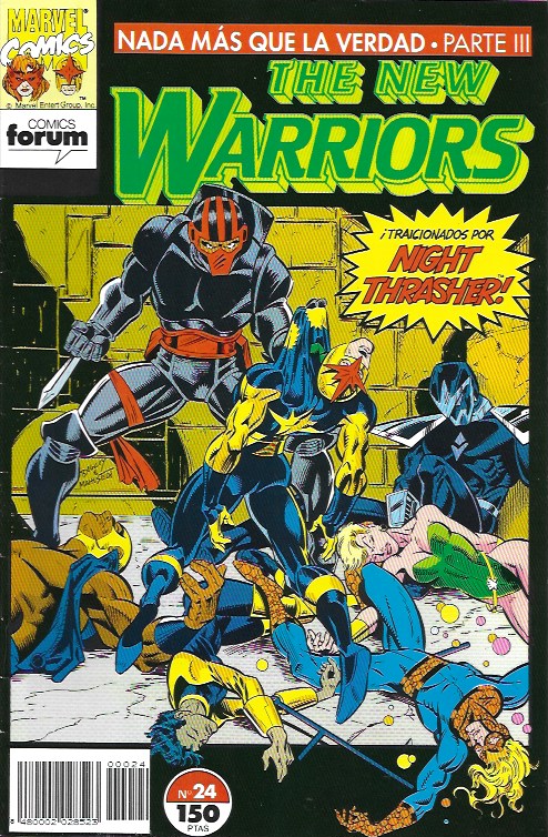 The New Warriors. Forum 1991. Nº 24