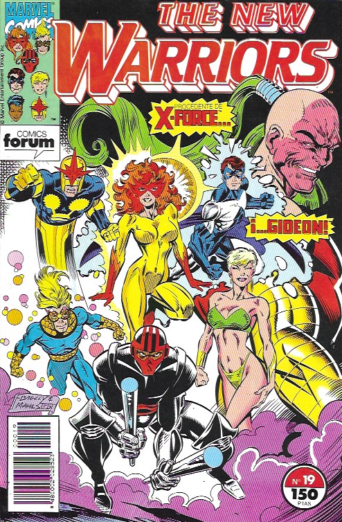 The New Warriors. Forum 1991. Nº 19