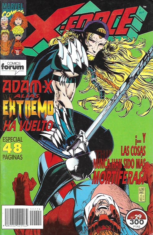 X-Force. Forum 1992. Nº 29