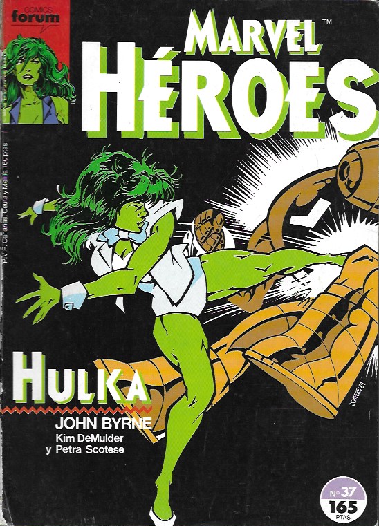 Marvel Heroes. Forum 1987. Nº 37 Hulka