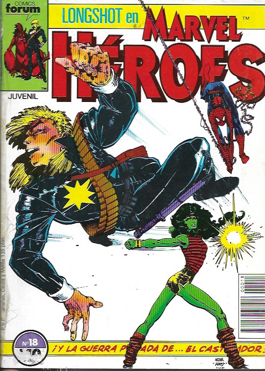 Marvel Heroes. Forum 1987. Nº 18 Longshot