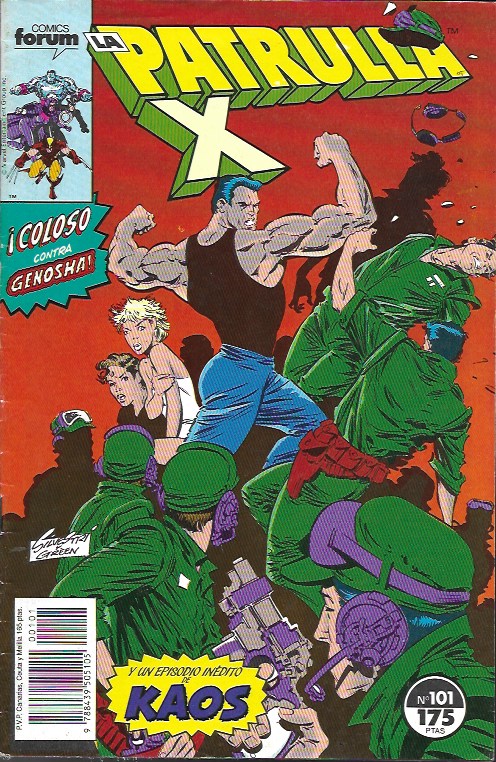 La Patrulla-X. Forum 1985. Nº 101