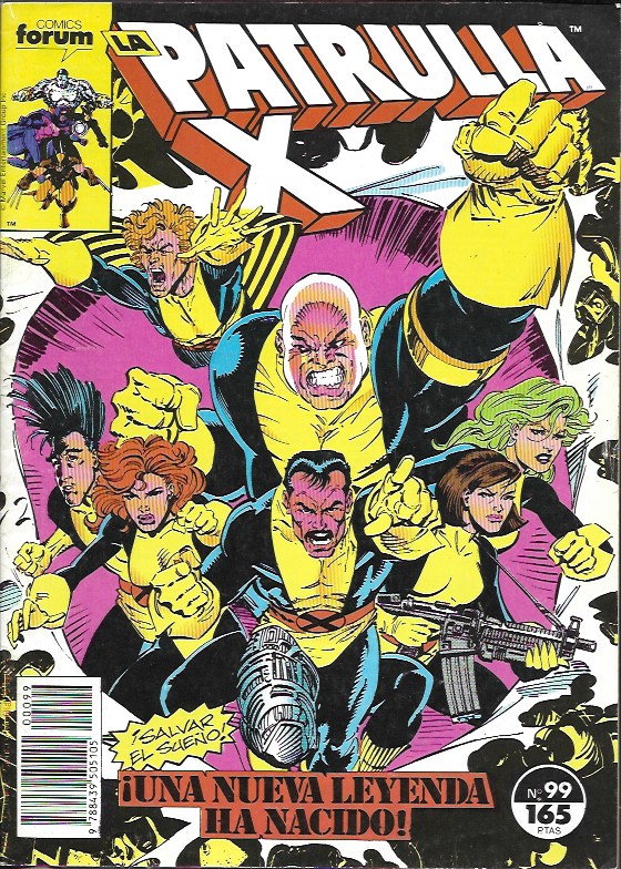 La Patrulla-X. Forum 1985. Nº 99