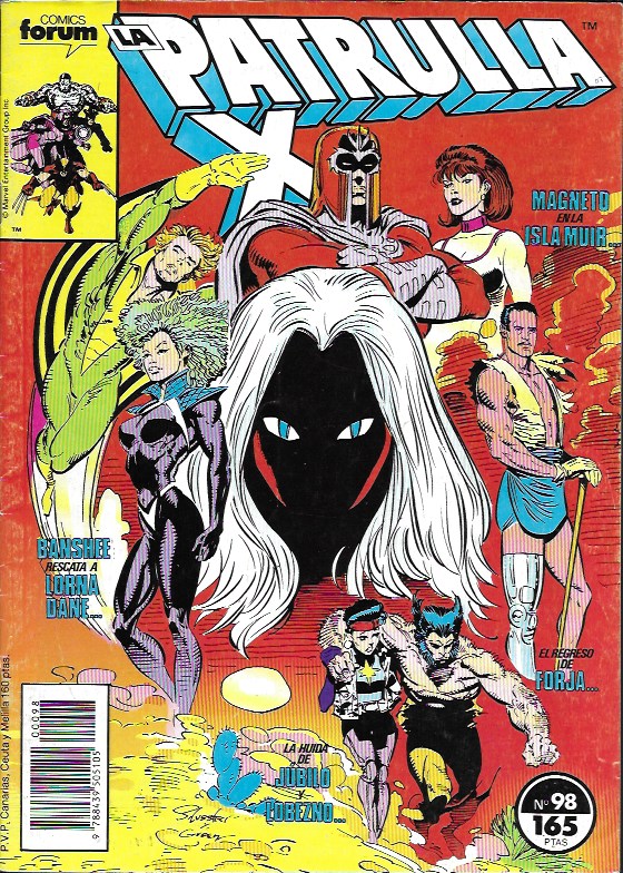 La Patrulla-X. Forum 1985. Nº 98