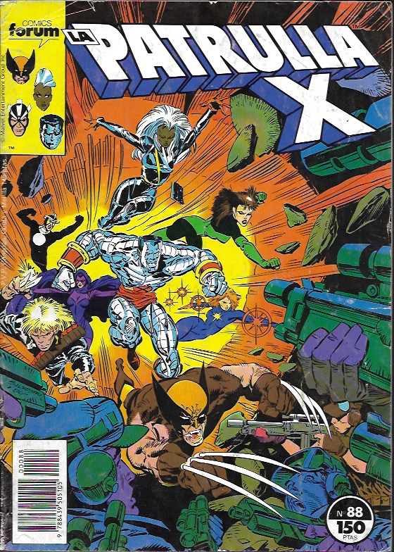 La Patrulla-X. Forum 1985. Nº 88