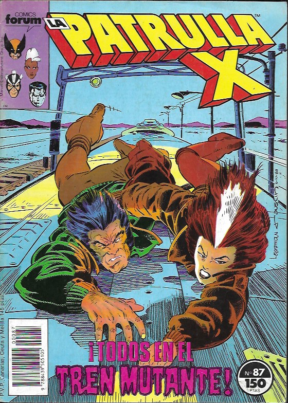 La Patrulla-X. Forum 1985. Nº 87