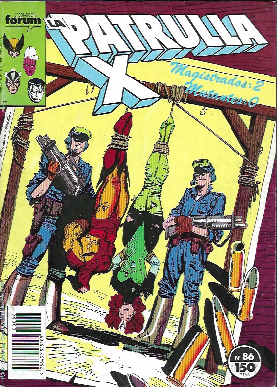 La Patrulla-X. Forum 1985. Nº 86