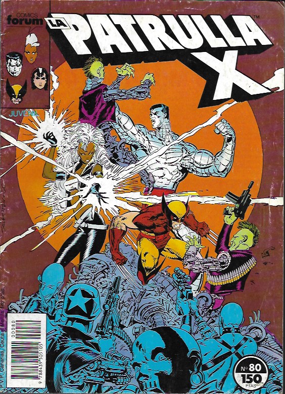 La Patrulla-X. Forum 1985. Nº 80
