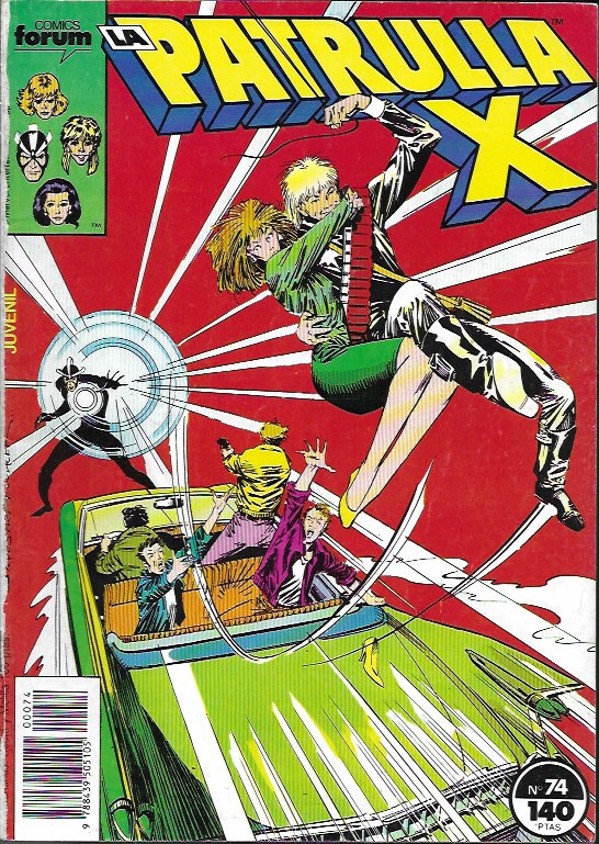 La Patrulla-X. Forum 1985. Nº 74