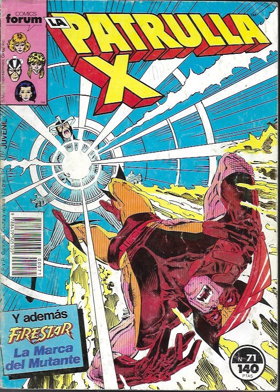 La Patrulla-X. Forum 1985. Nº 71