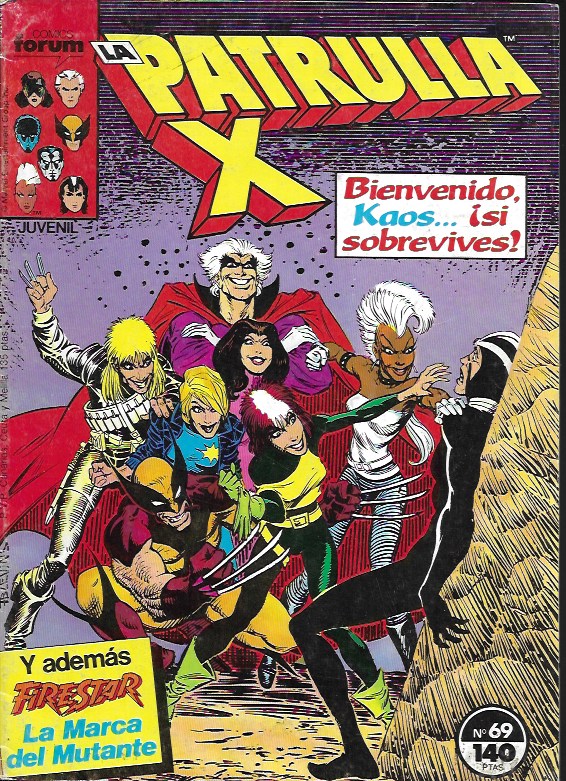 La Patrulla-X. Forum 1985. Nº 69