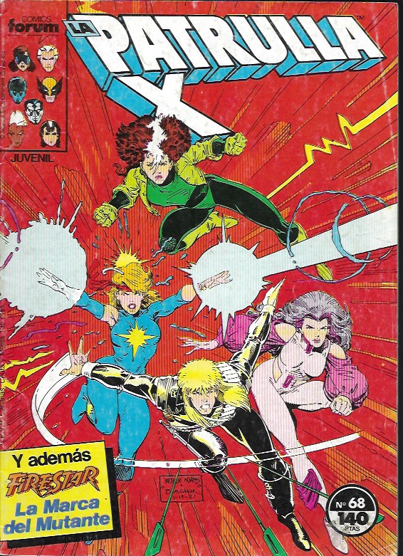 La Patrulla-X. Forum 1985. Nº 68