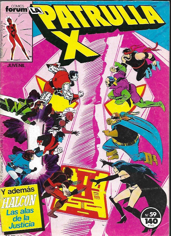 La Patrulla-X. Forum 1985. Nº 59