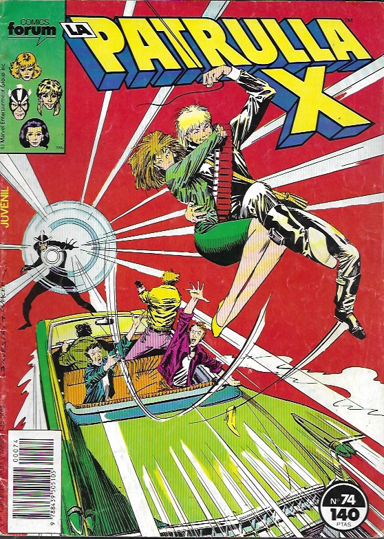 La Patrulla-X. Forum 1985. Nº 74