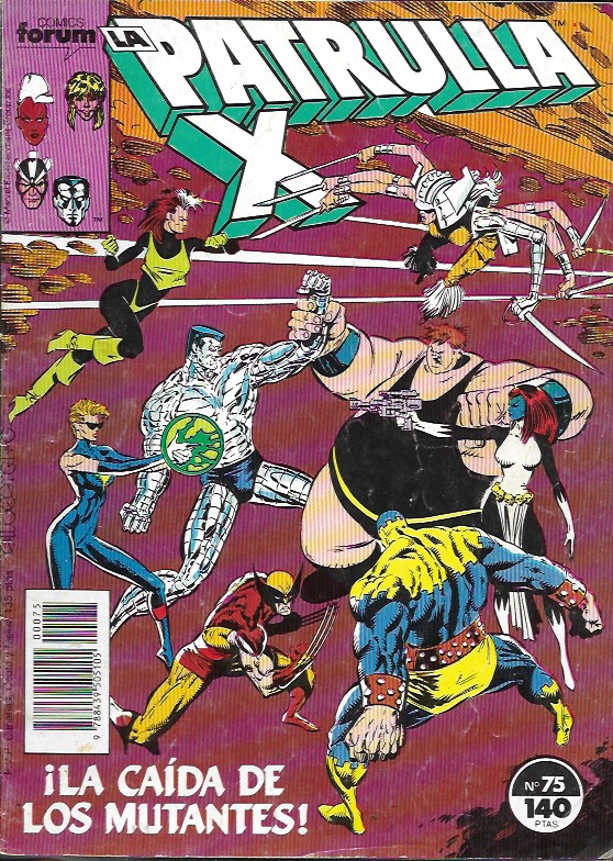La Patrulla-X. Forum 1985. Nº 75