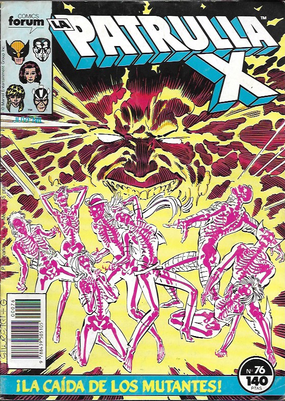 La Patrulla-X. Forum 1985. Nº 76