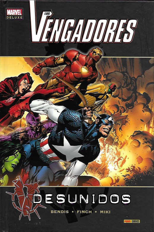 Marvel Deluxe. Panini 2009. Los Vengadores. Desunidos
